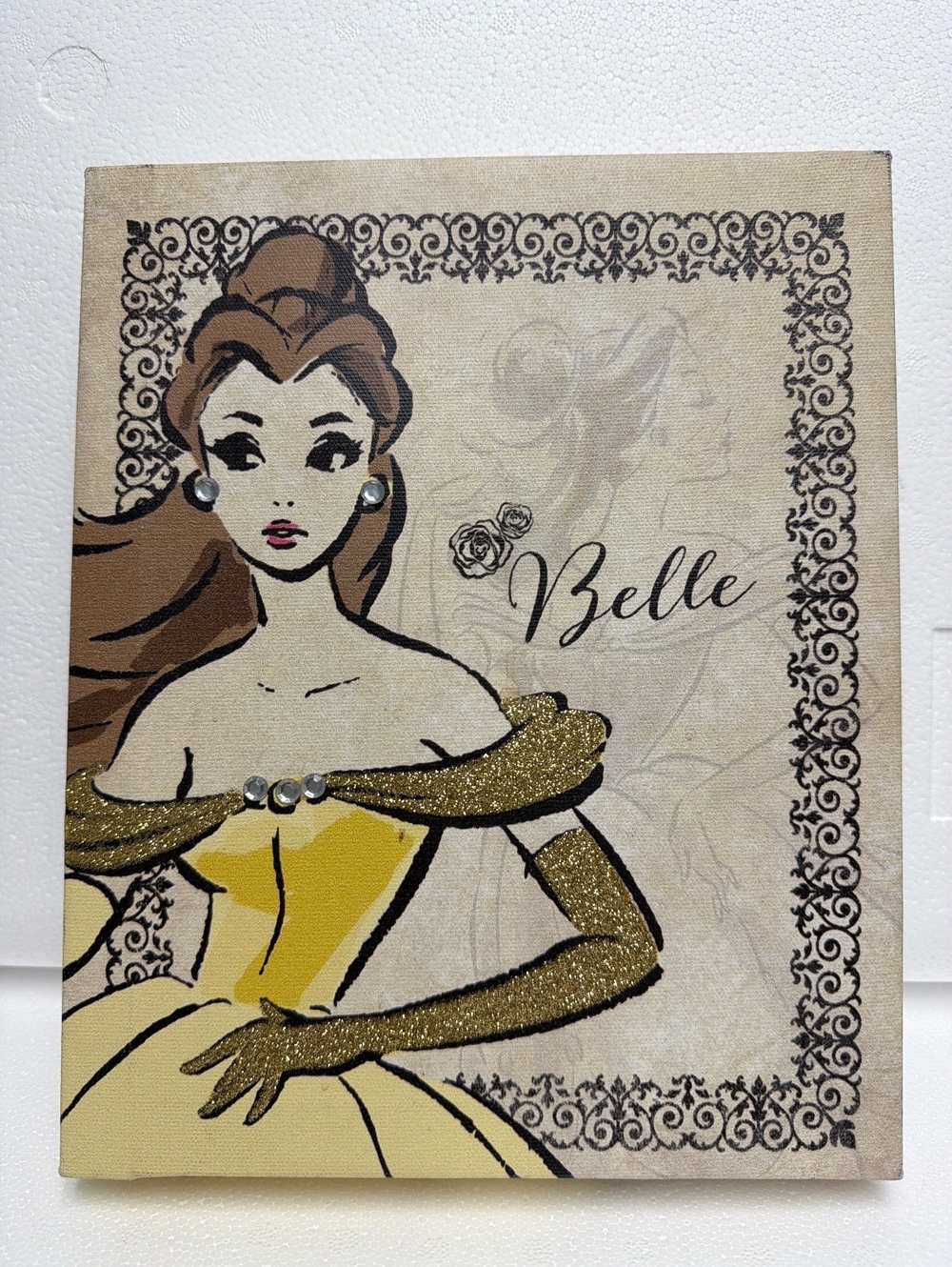 Belle Themed Decorative Canvas Wall Art